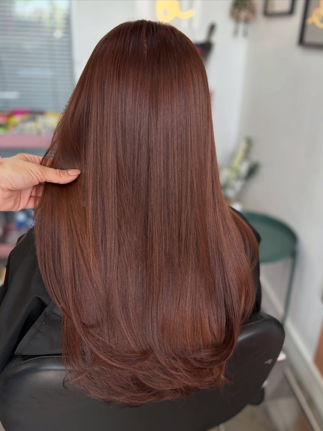 Rich Chestnut Brown With Subtle Red Undertones