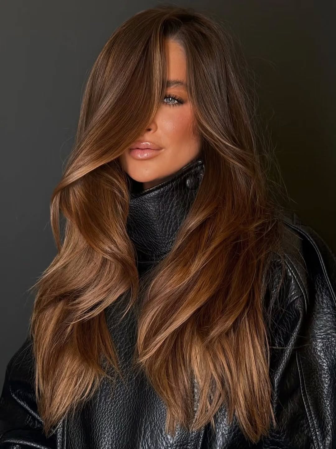 Rich Chocolate Brown With Subtle Red Tones