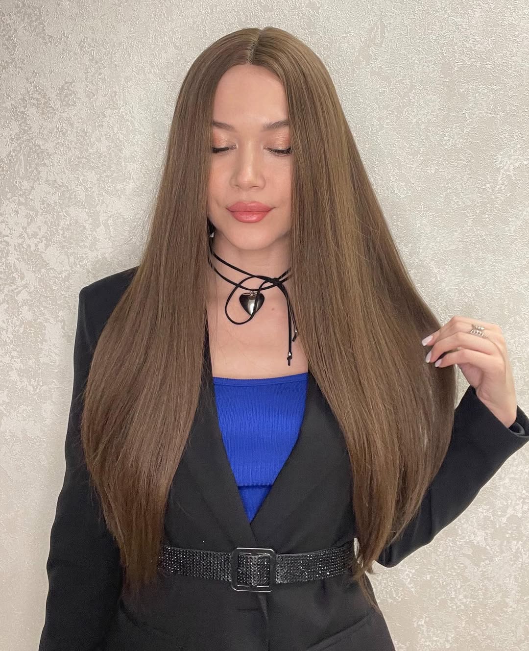 Rich Dark Blonde With Subtle Waves