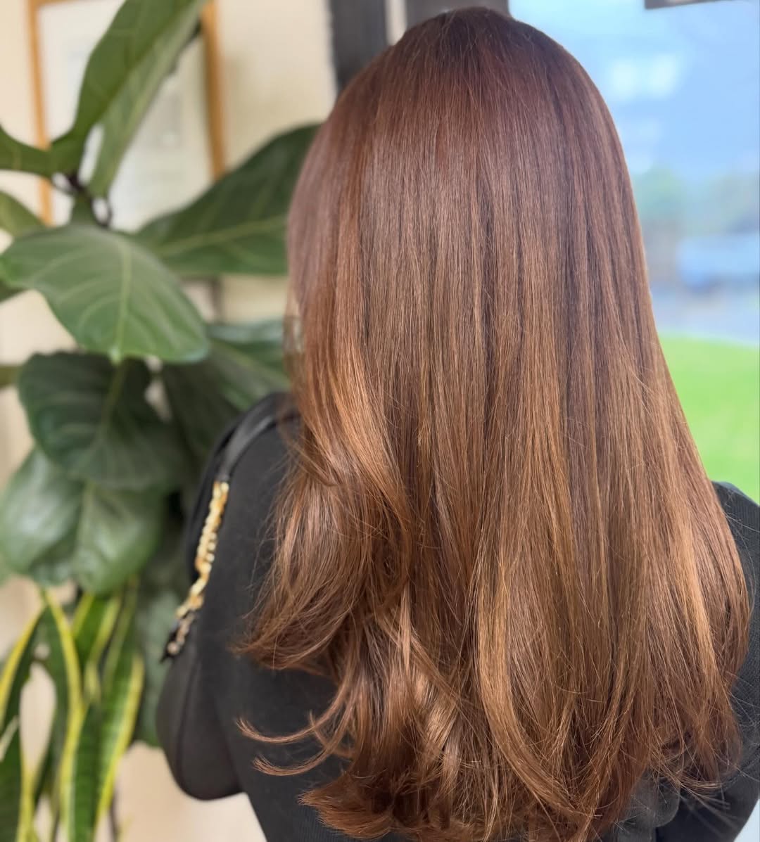 Rich Honey Brown Layers With Subtle Voluminous Ends