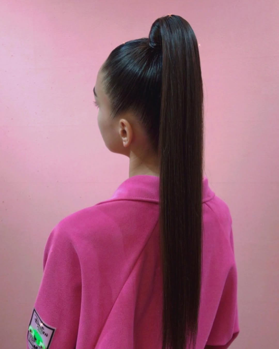 Sleek High Ponytail With Wrapped Base