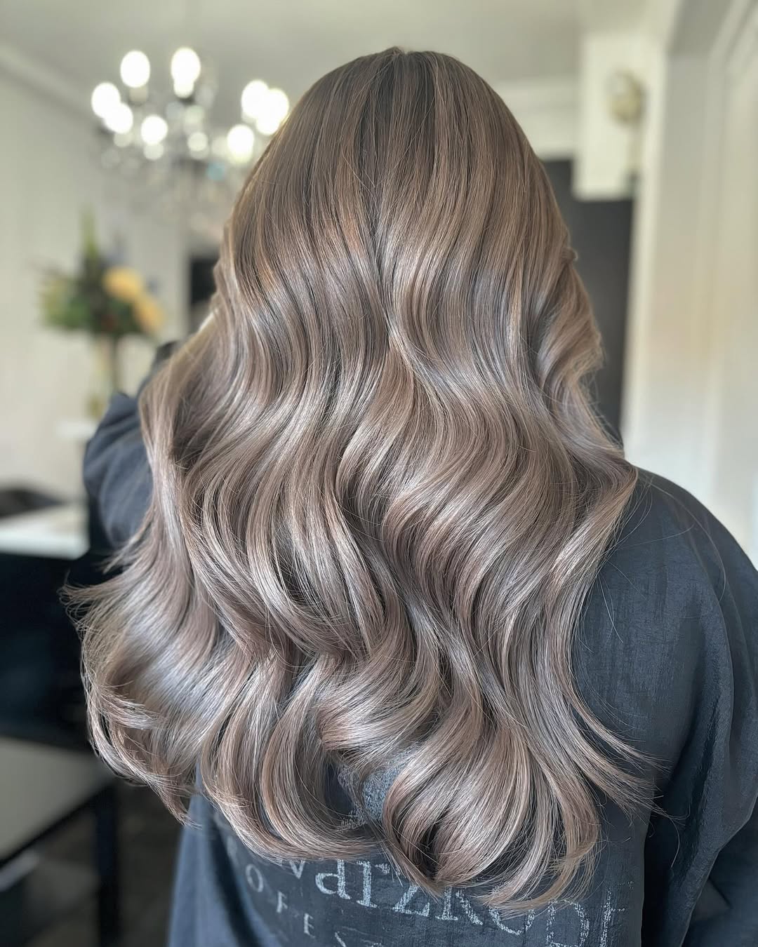Sophisticated Ash Brown Bouncy Blowout