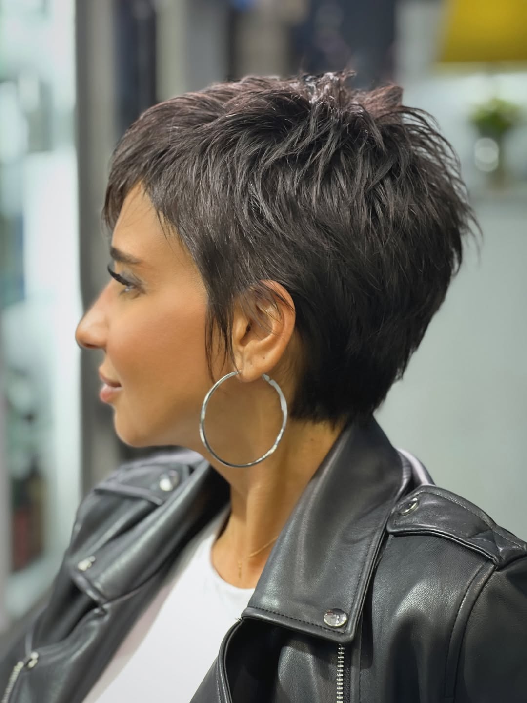 Textured Pixie Cut With Piecey Styling