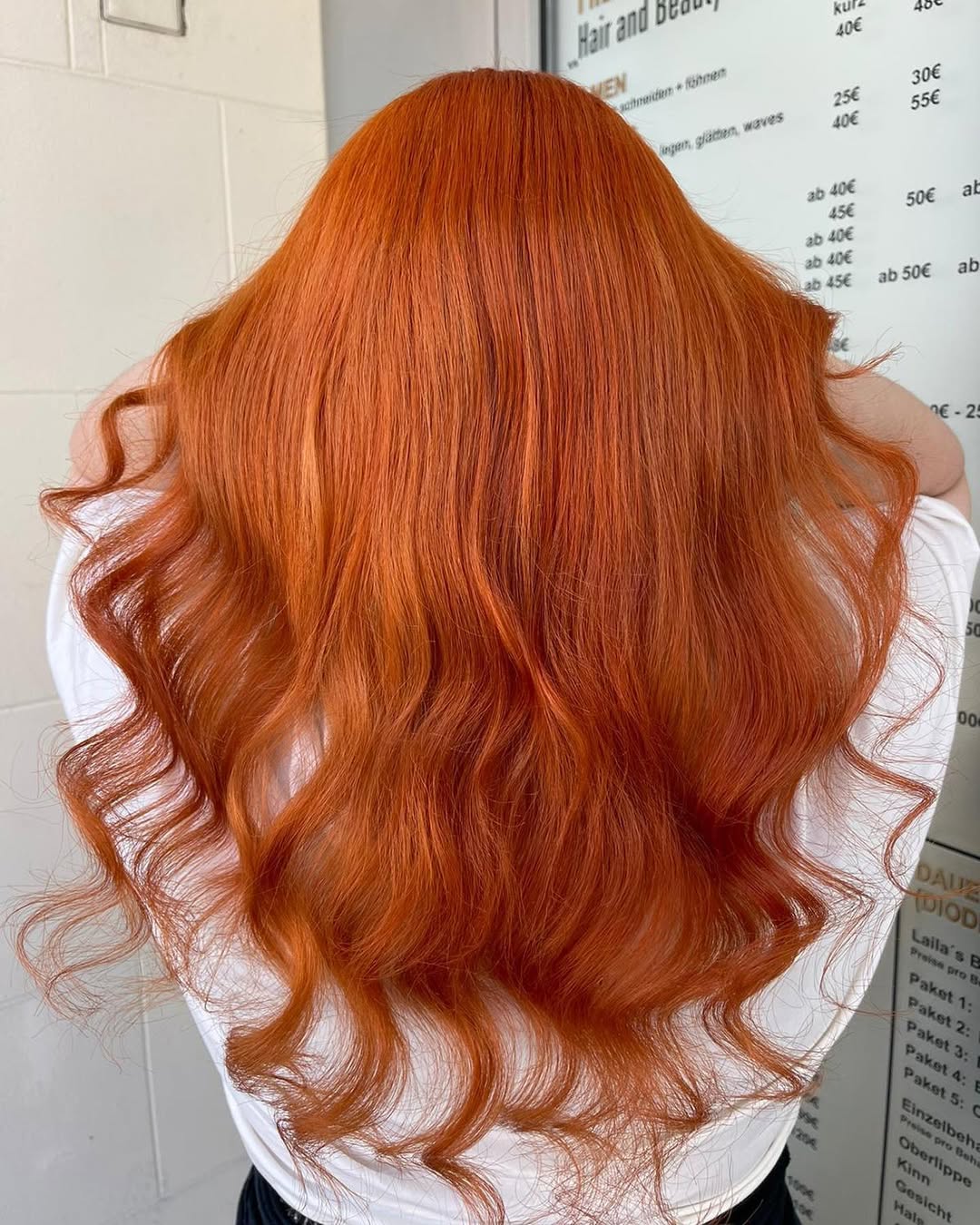 Vibrant Copper Wavy Layers