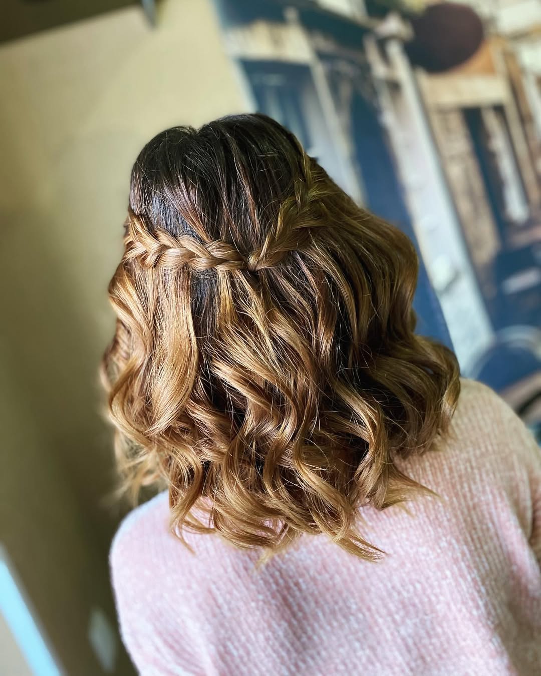 Whisper Braid With Tousled Beach Waves