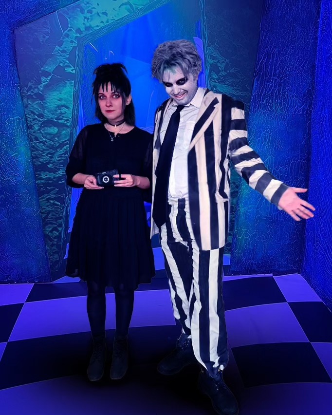 Beetlejuice And Lydia Halloween Costume