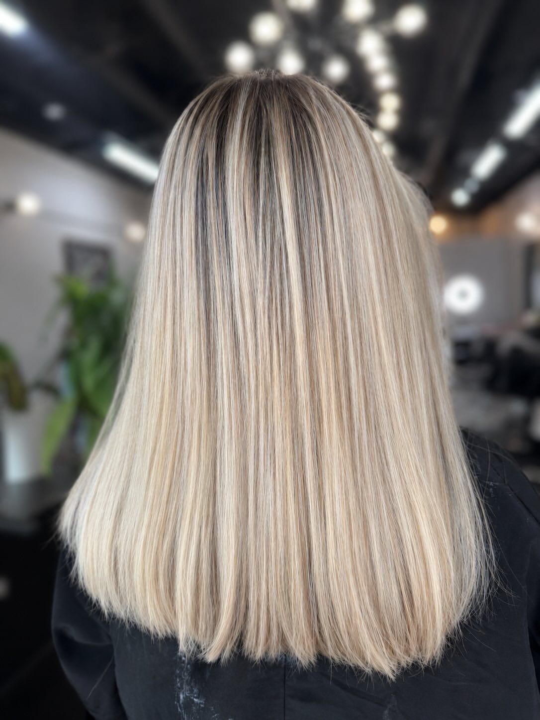 Bronde Balayage With Subtle Ash Tones
