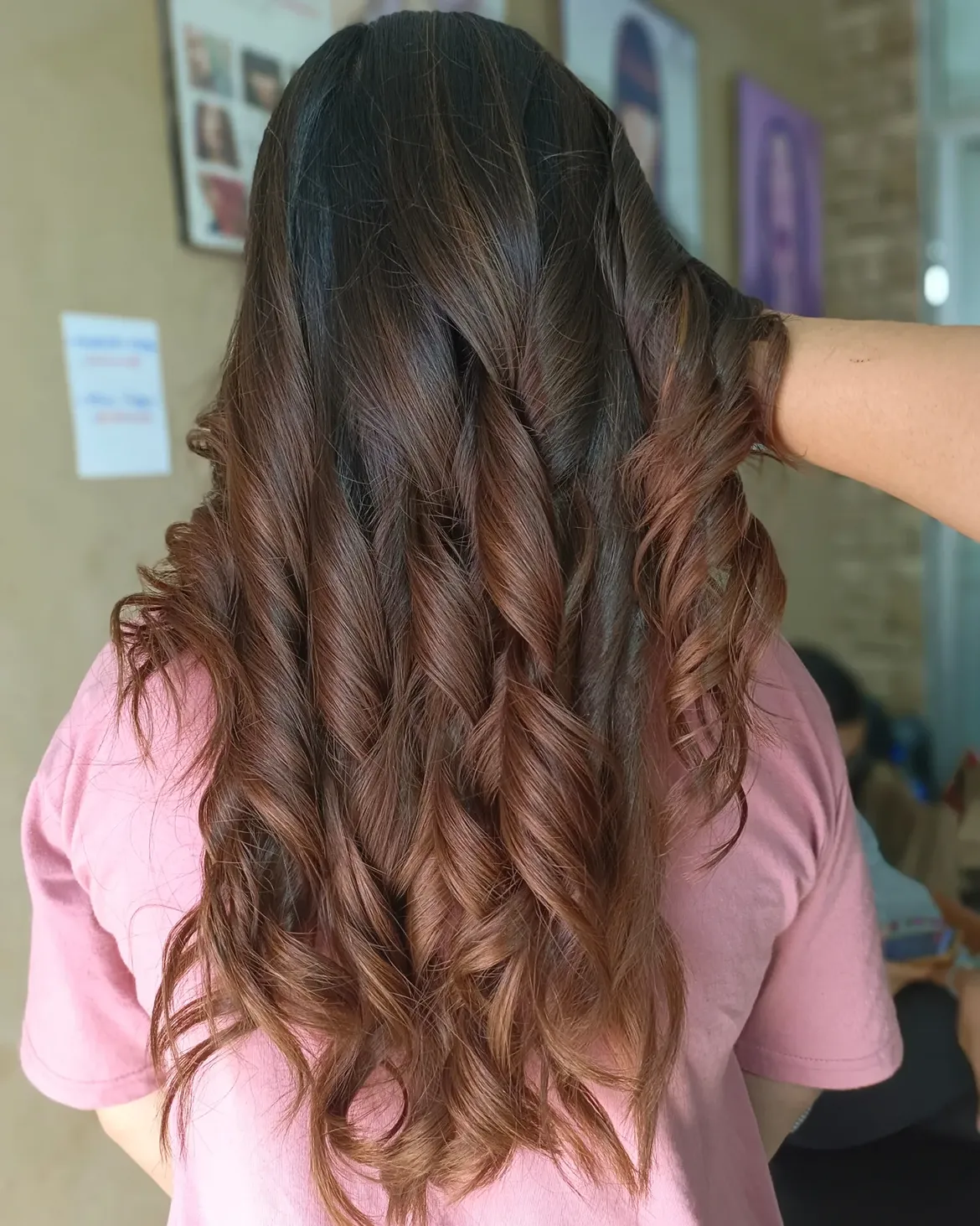 Cinnamon Swirls Glamorous Waves