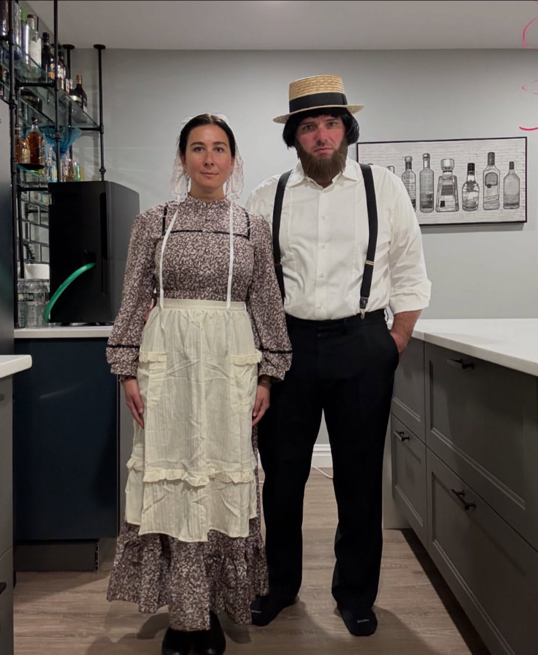 Couple's Amish Halloween Costume