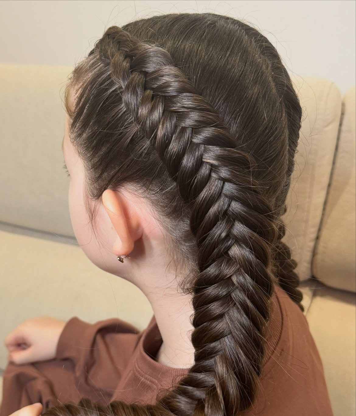 Crown Fishtail Braids For Fall