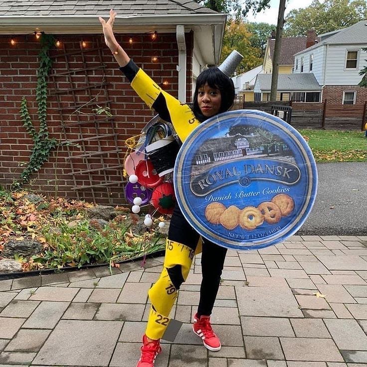 Danish Cookie Tin Halloween Costume