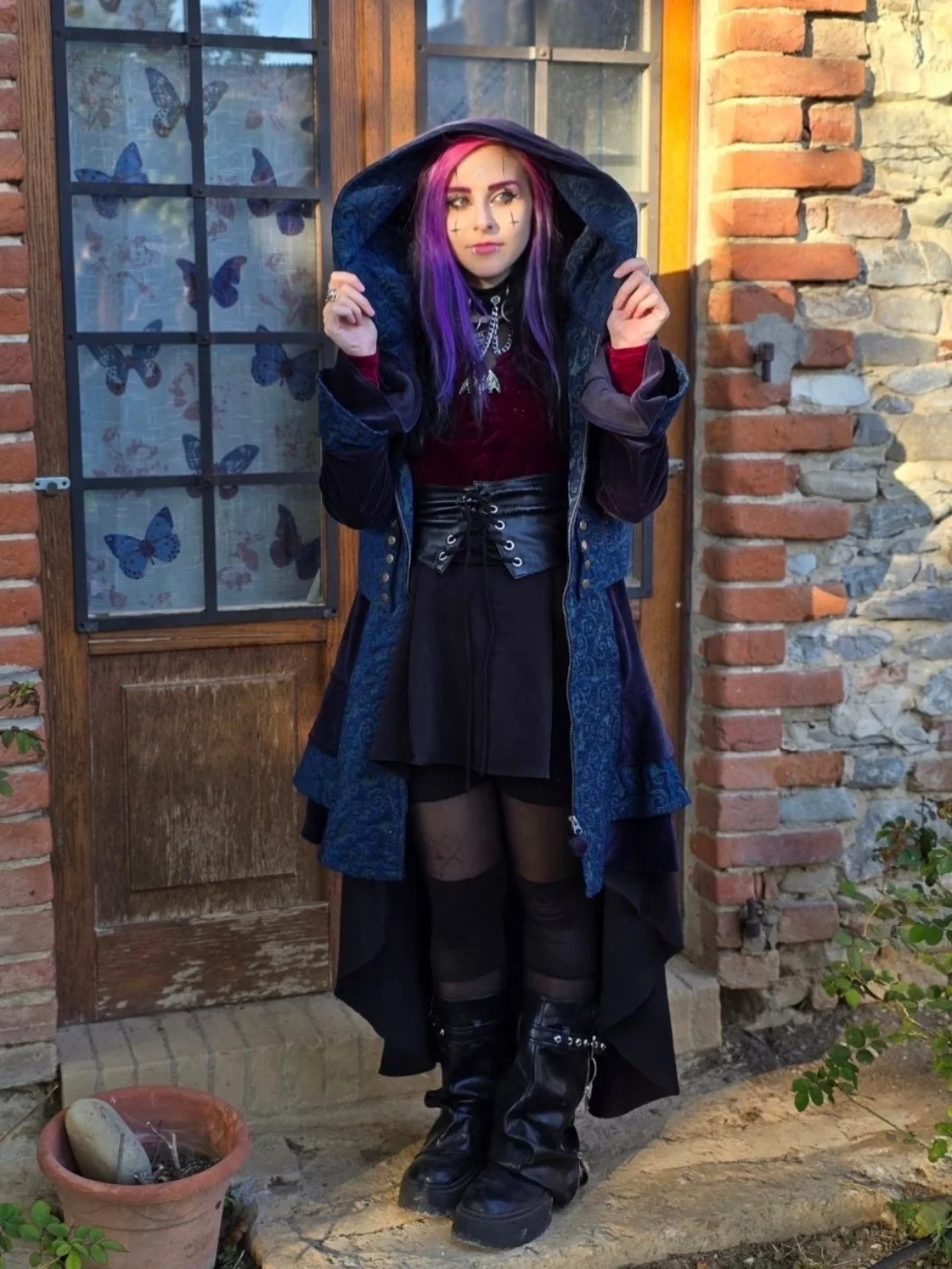 Dark Academia Enchantress Layered Outfit