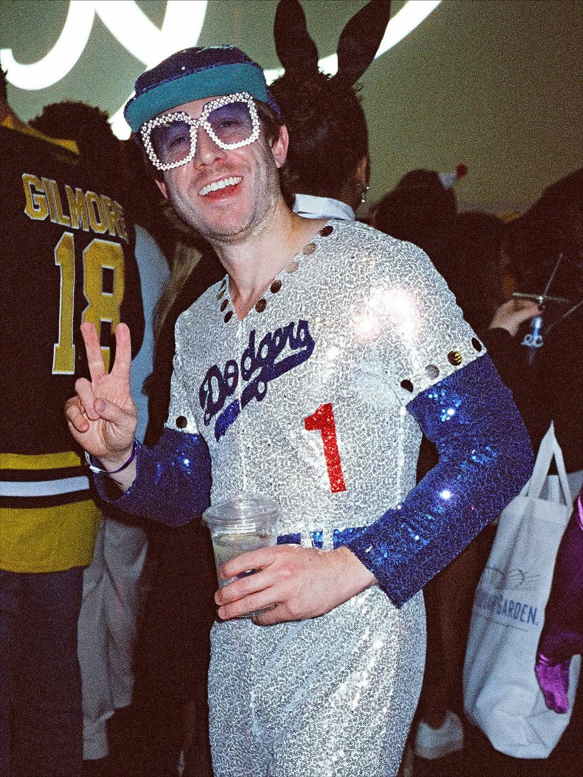 Disco Dodgers Baseball Player Halloween Costume