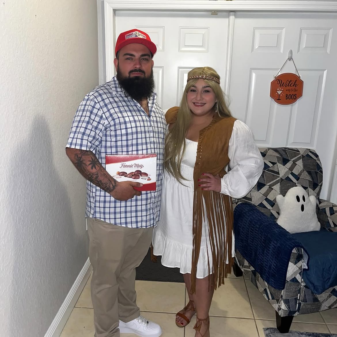 Forrest Gump & Jenny Couple's Costume