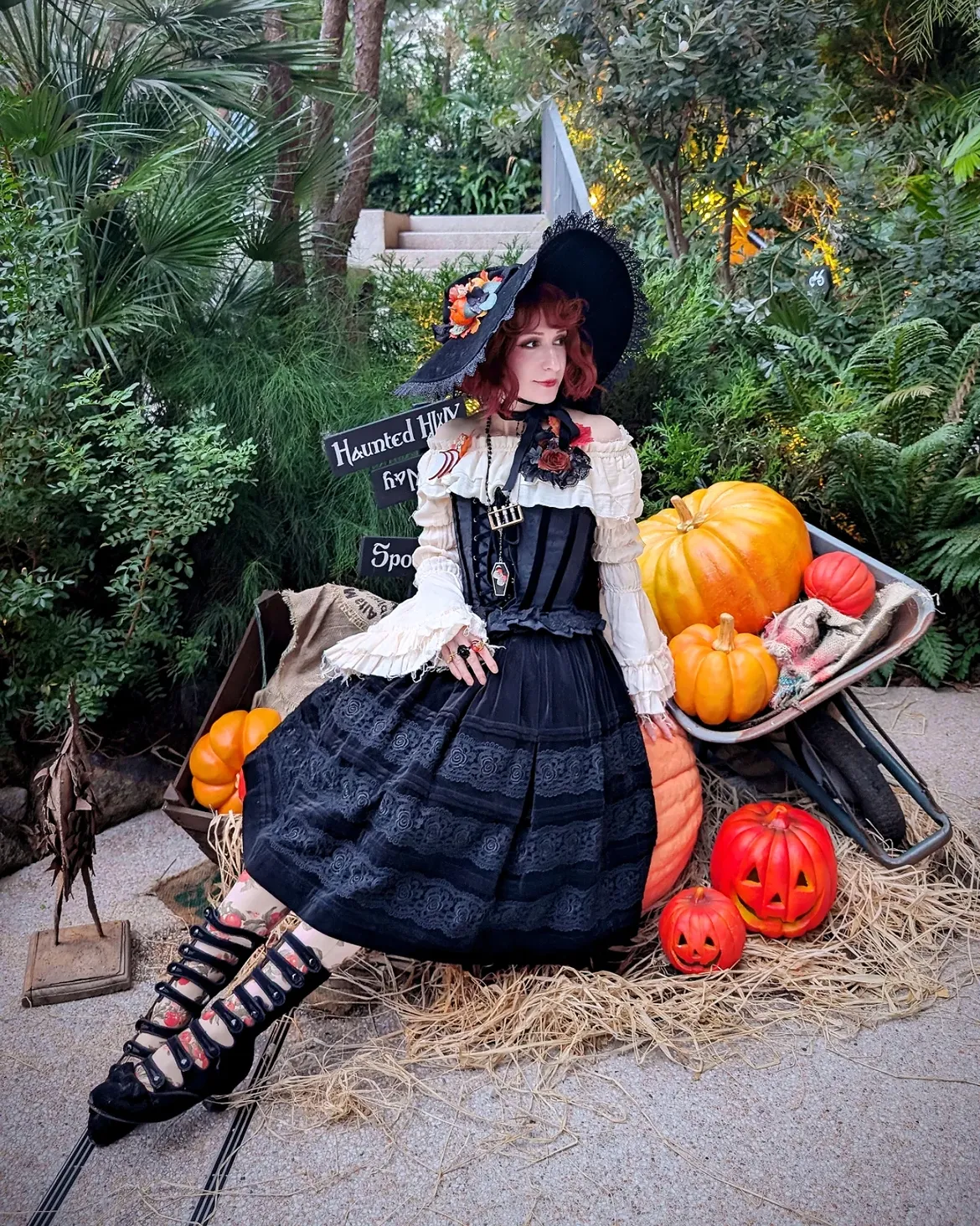 Gothic Witchy Lolita Halloween Costume