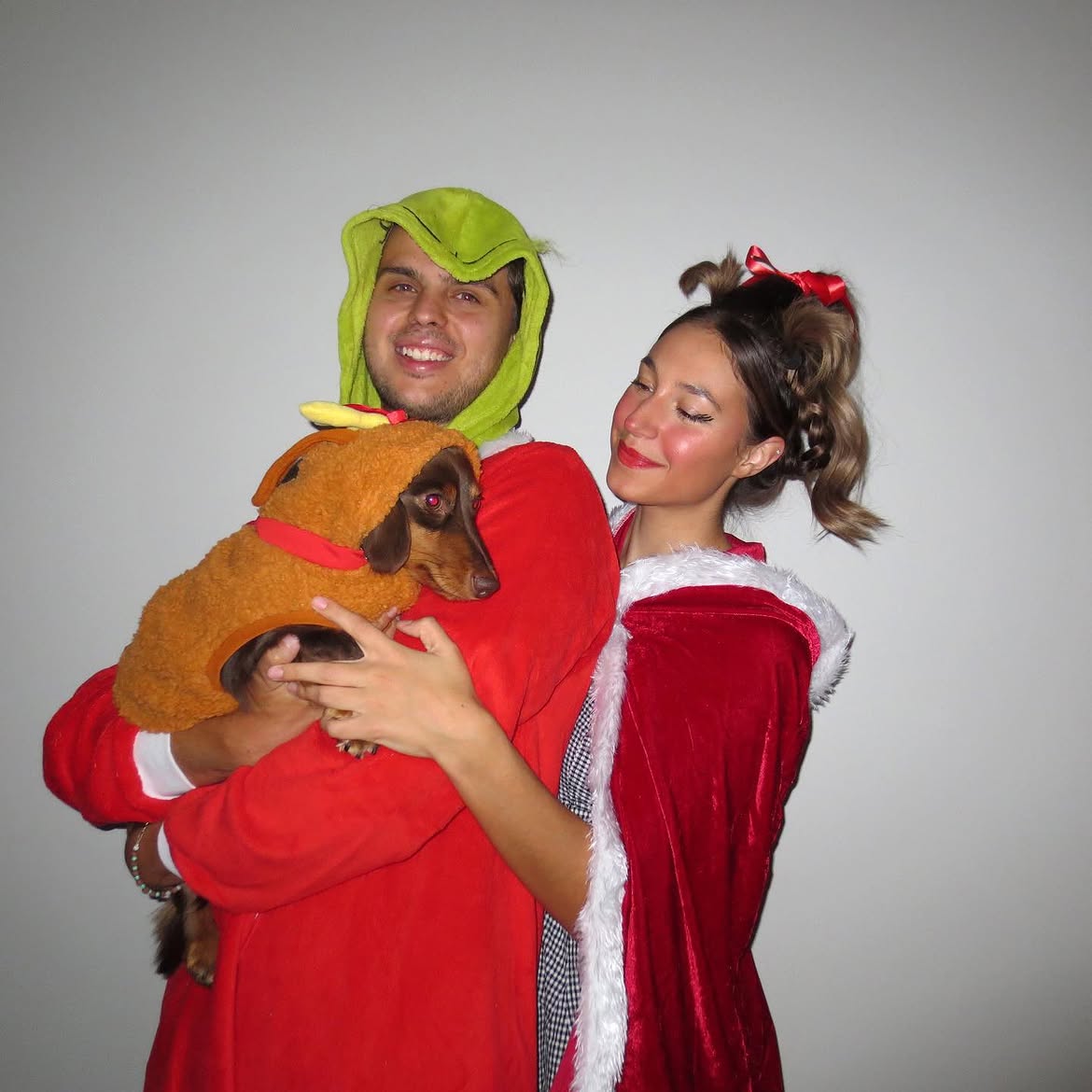 Grinch and Cindy Lou Who Halloween Couple Costume