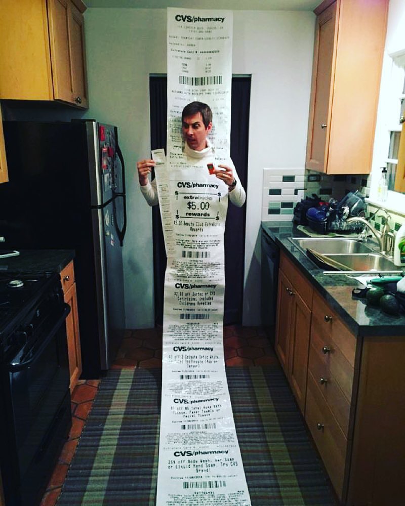 Hilarious CVS Receipt Halloween Costume