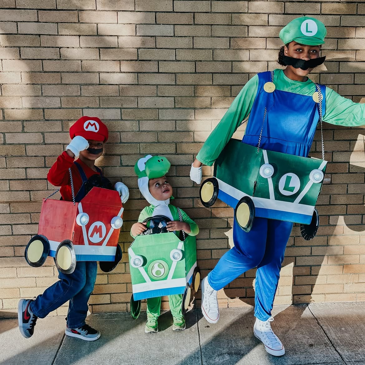 Mario Kart Trio Halloween Costume