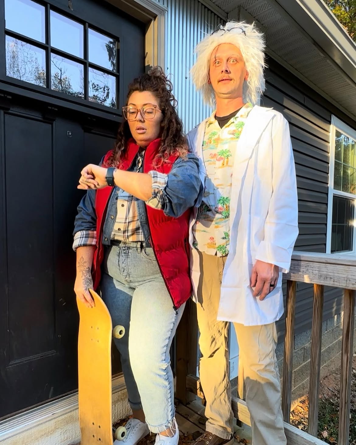 Marty McFly And Doc Brown Halloween Costume