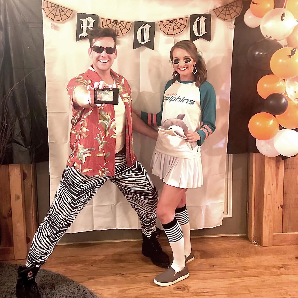 Miami Dolphins Couple Halloween Costume