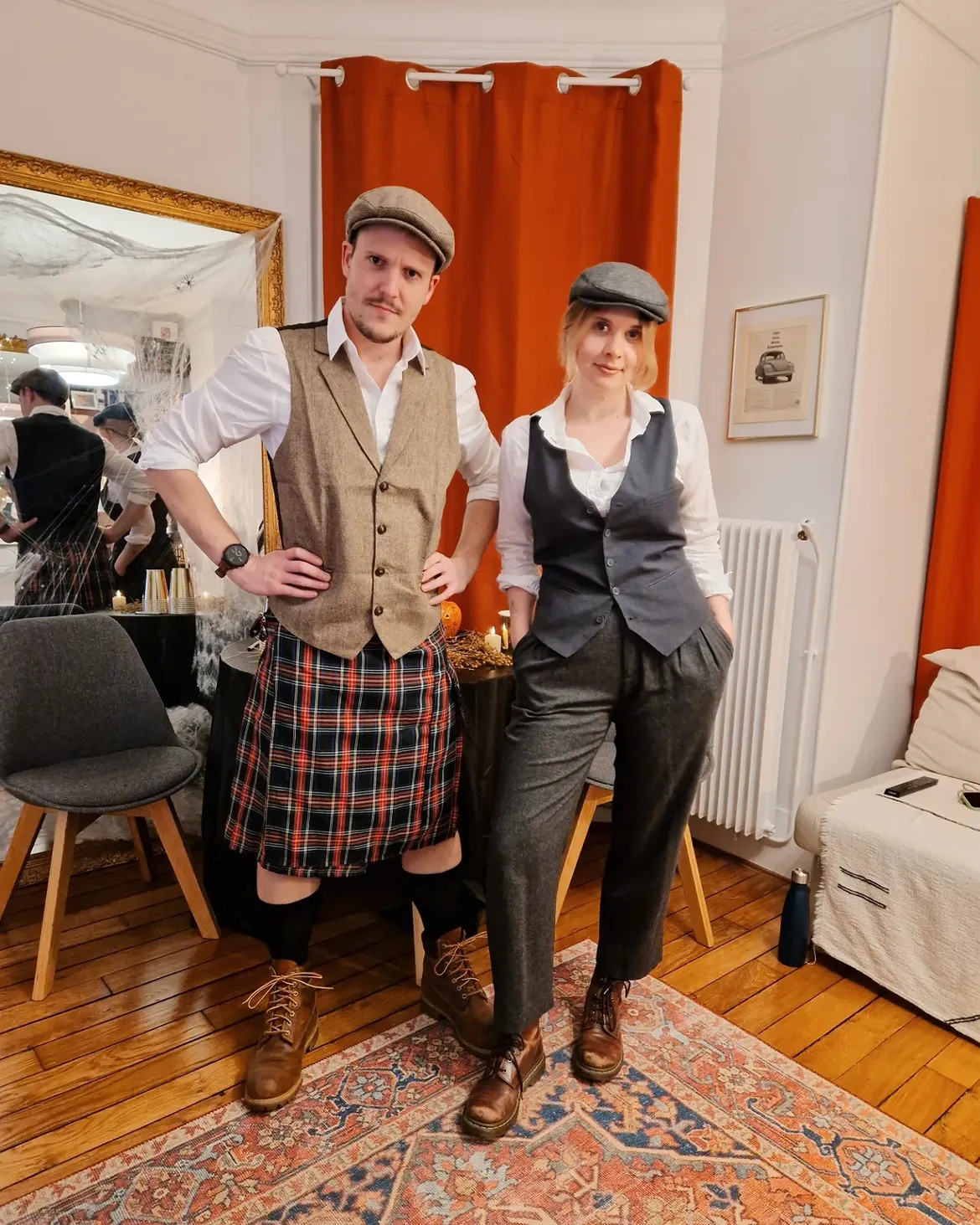 Peaky Blinders Inspired Couple Costume