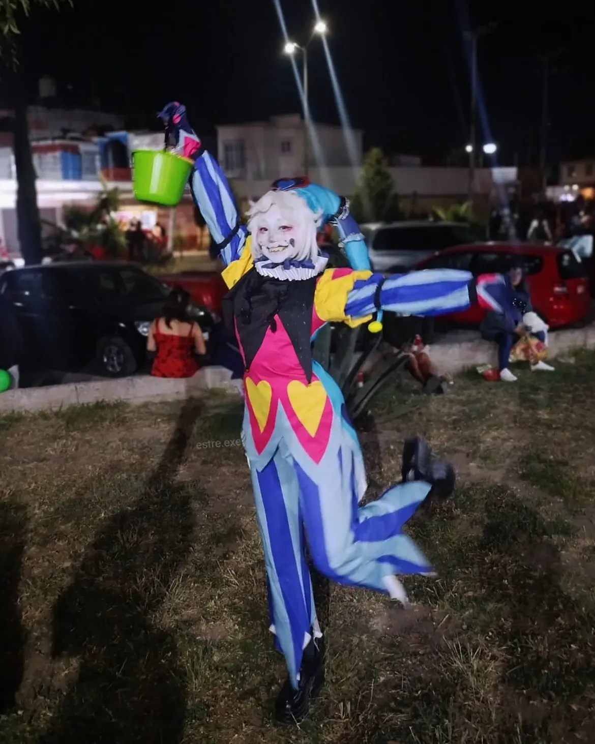 Playful Clown Halloween Costume