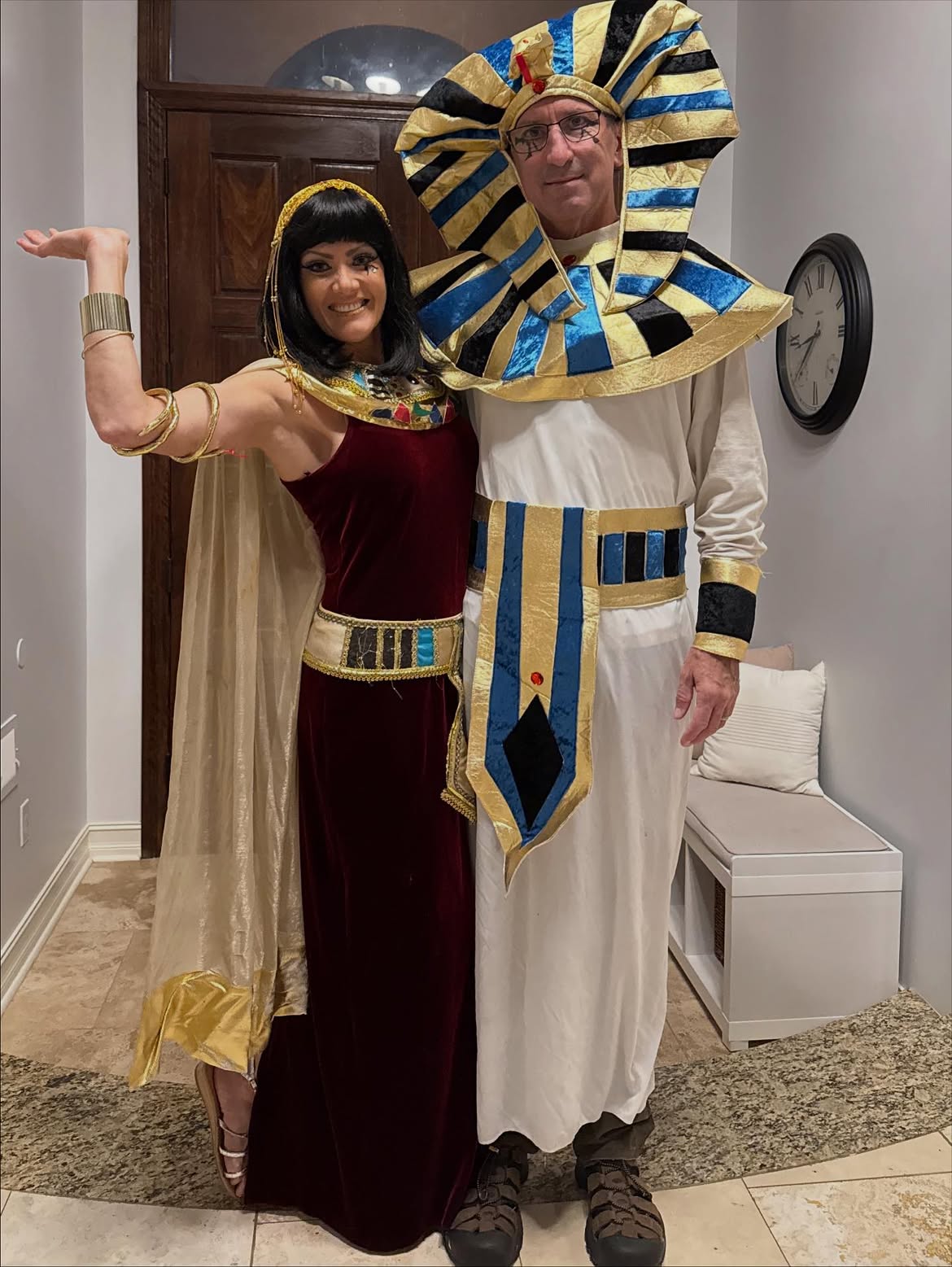 Regal Egyptian Couple Halloween Costume