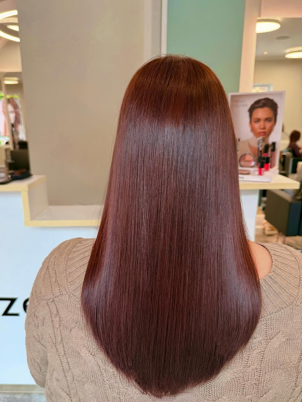 Rich Cherry Cola Long Layers For Fall