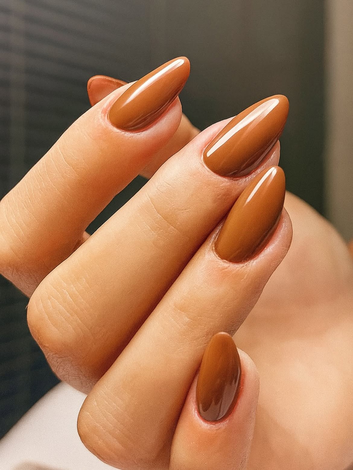 Rich Toasted Marshmallow Almond Nails
