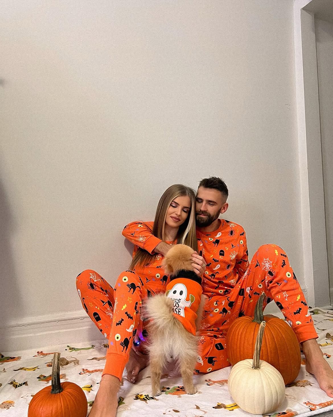 Spooky Season Matching Couples Pajamas
