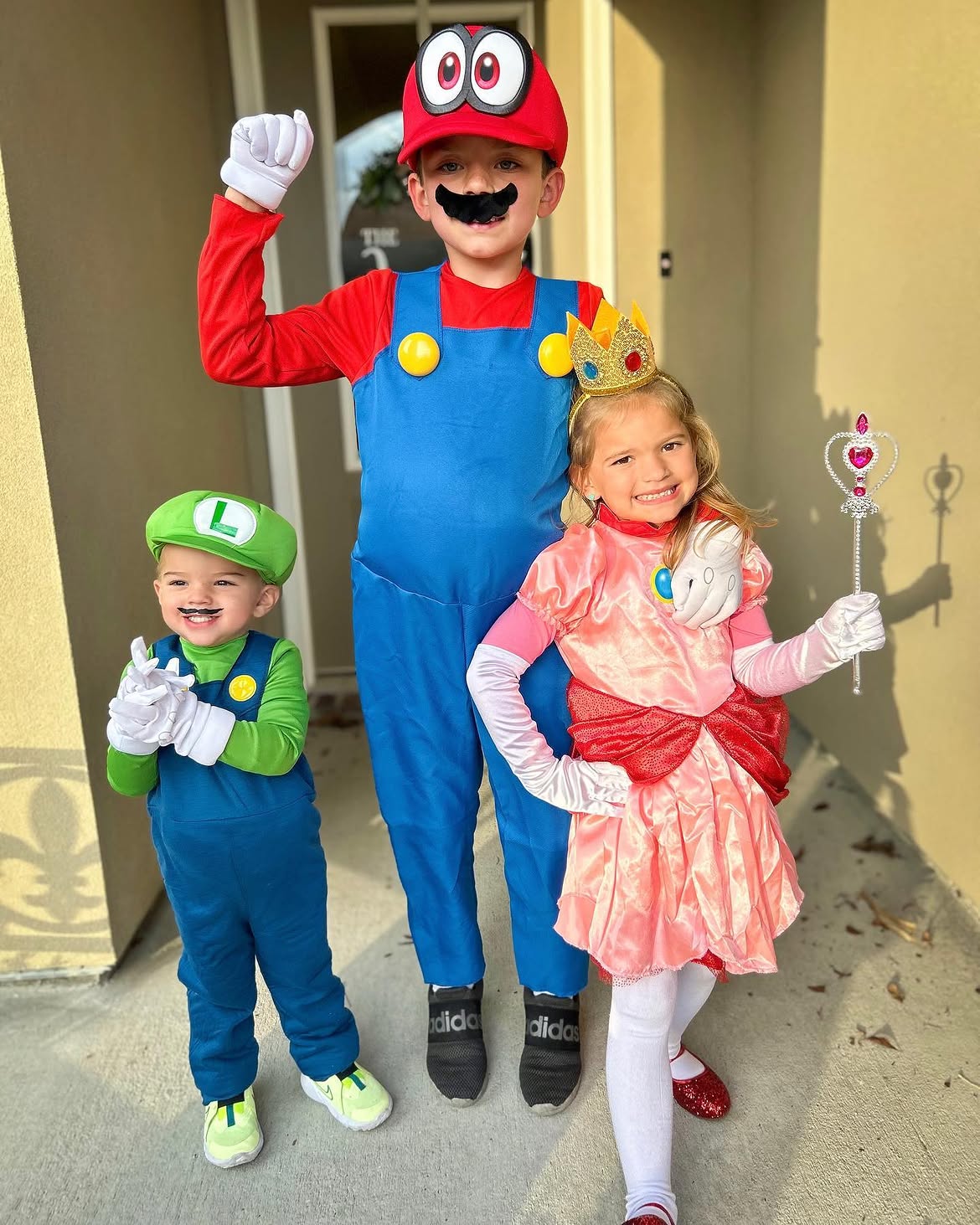 Super Mario Trio Halloween Costumes