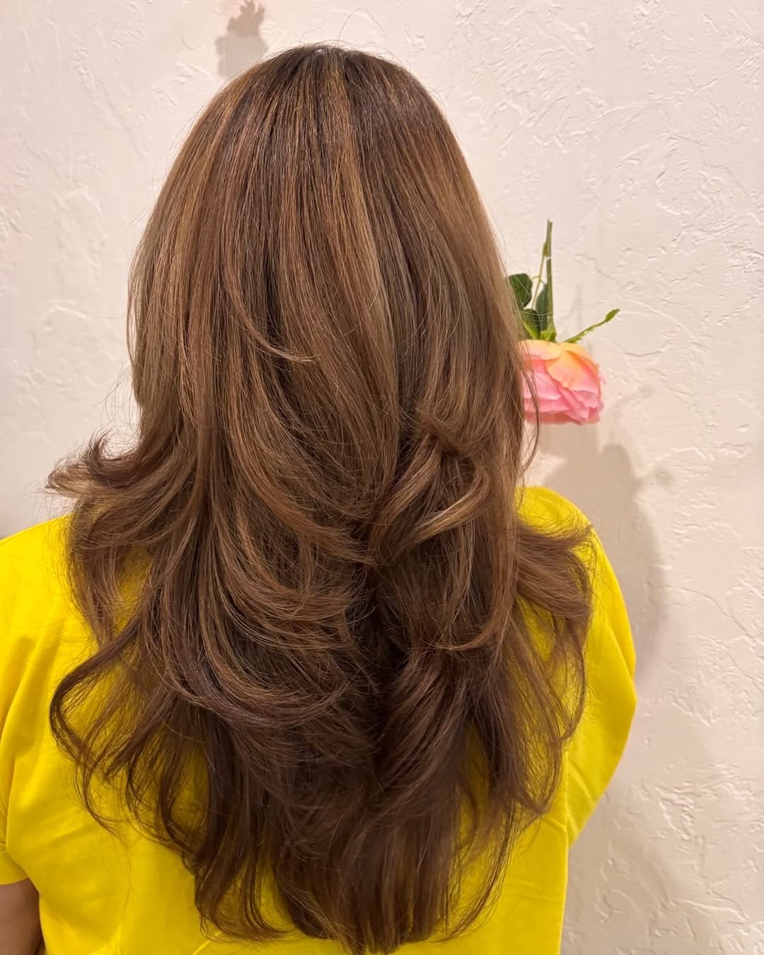 Tousled Layers With Subtle Caramel Highlights