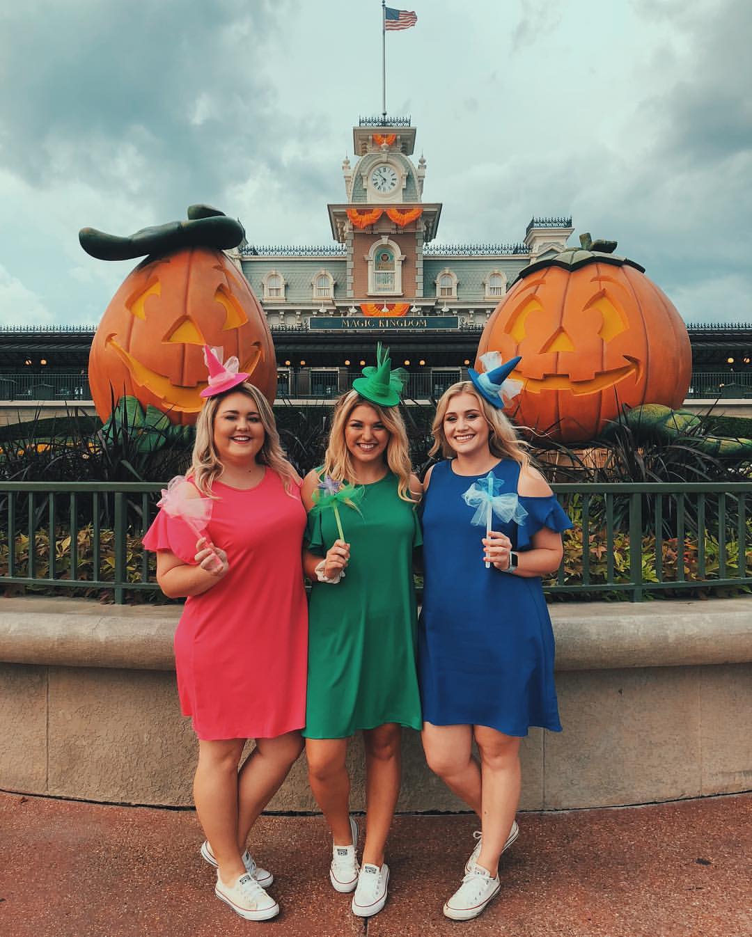 Trio Halloween Costumes: Three Fairies
