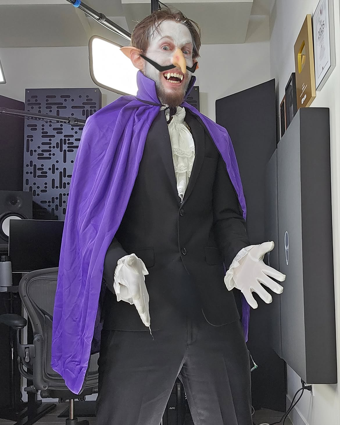Waluigi Inspired Halloween Costume