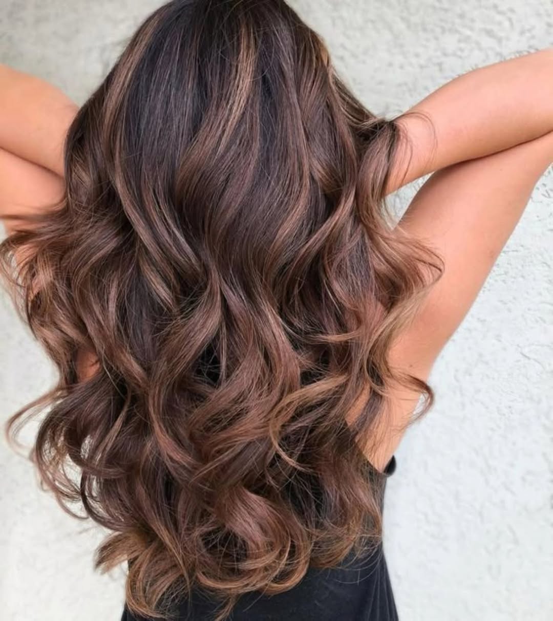 Warm Chocolate Brown With Subtle Auburn Highlights