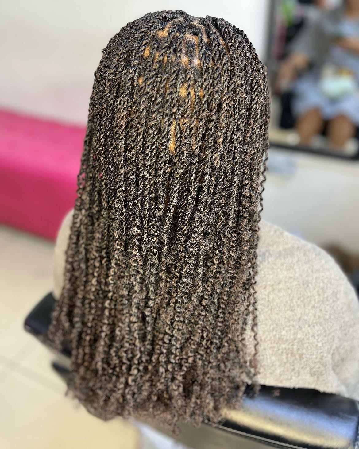 Defined Mini Twists For Natural Hair