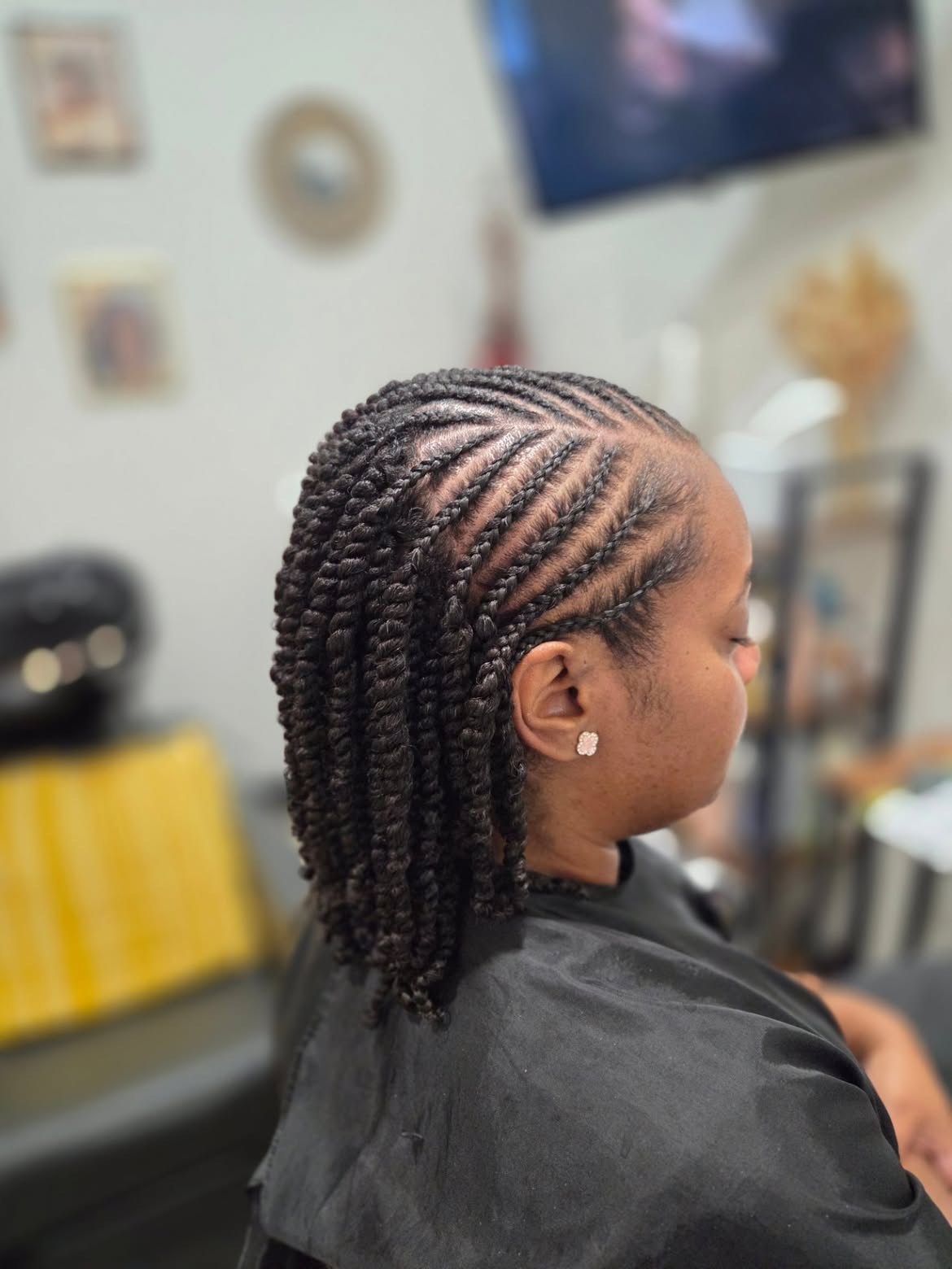 Defined Two Strand Twist Feed In Braids