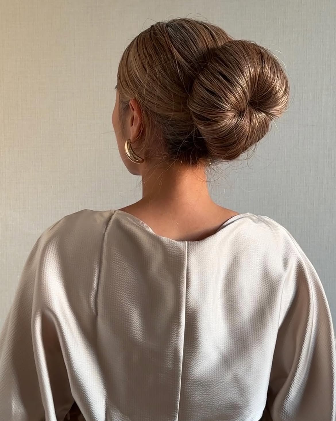 Elegant Twisted Chignon For Holiday Gatherings
