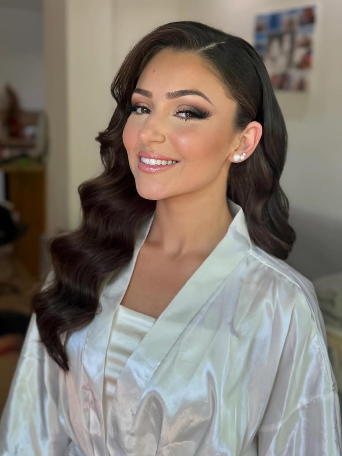 Hollywood Waves With Deep Side Part