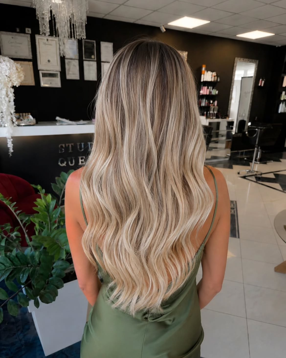 Lived In Ash Blonde With Soft Shadow Root