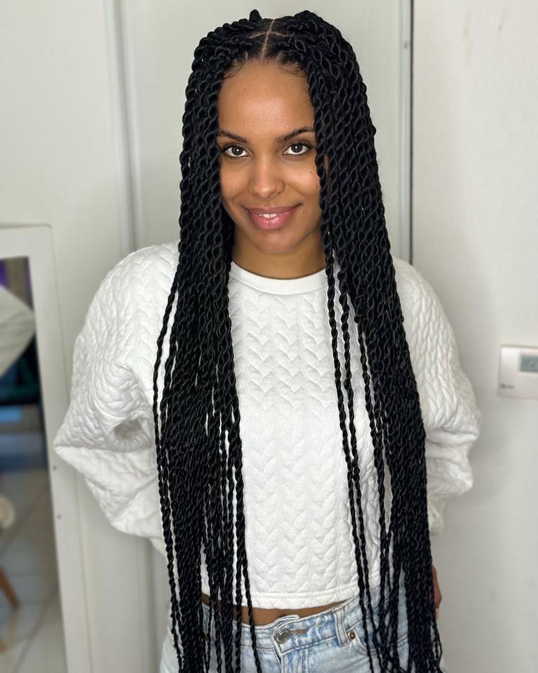 Long Defined Rope Twists With Defined Parts