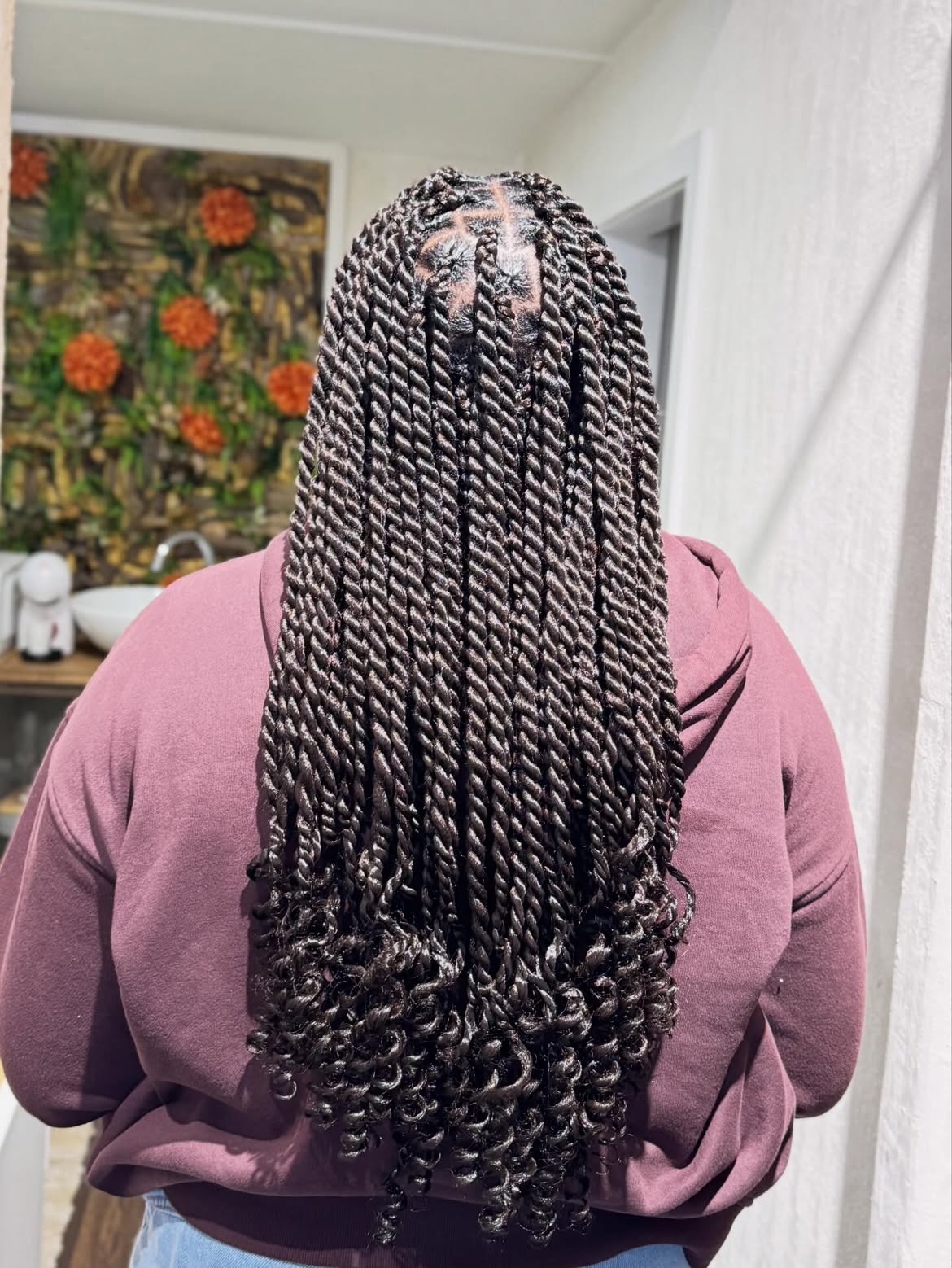 Long Kinky Twists With Curly Ends