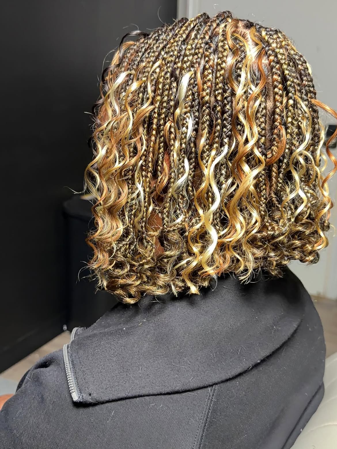 Multi Dimensional Honey Blonde Bob Braids