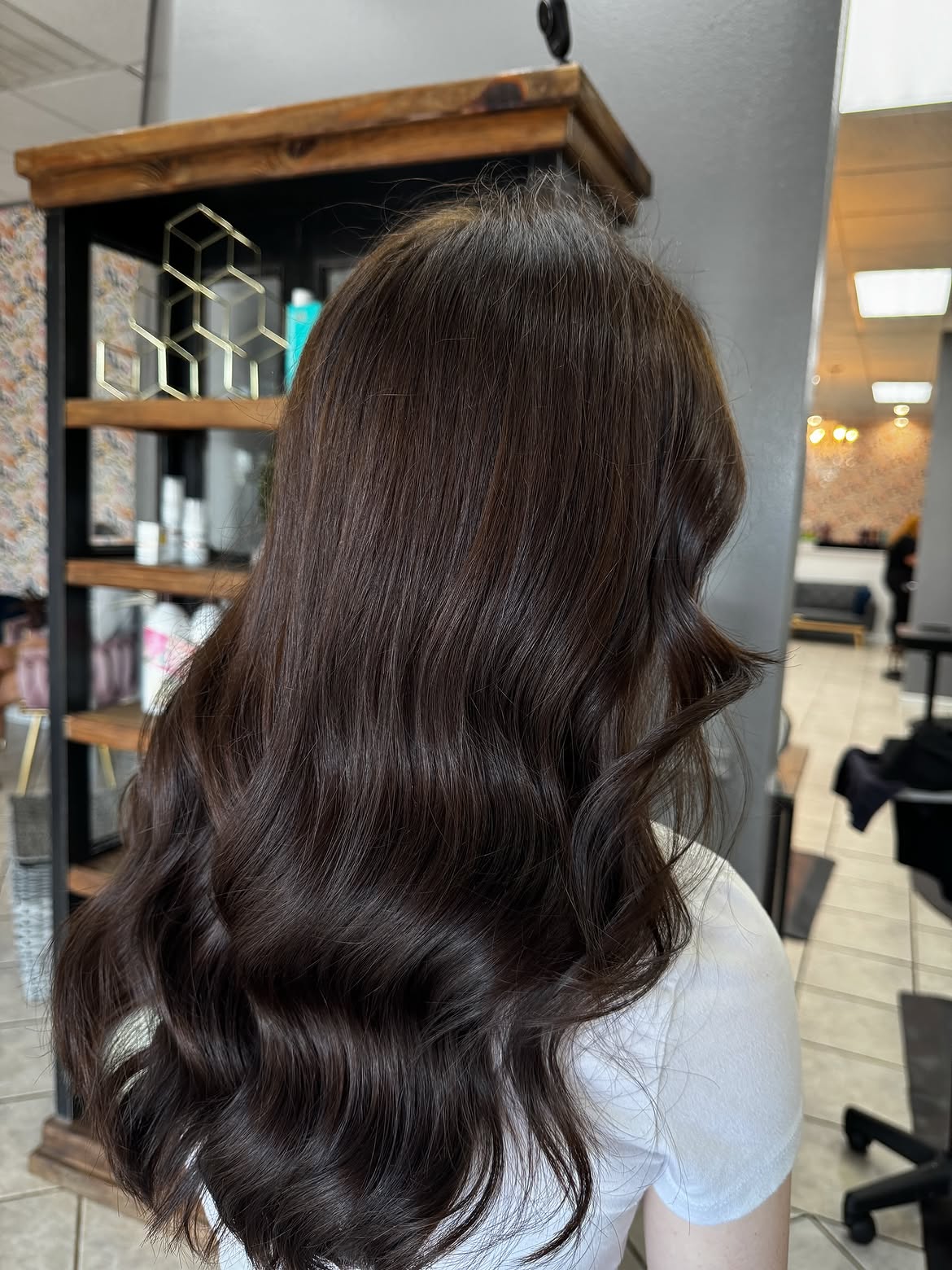 Rich Espresso Brown Loose Waves