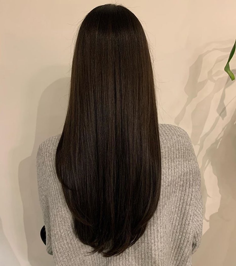Rich Espresso U-Shape Cut With Subtle Layers