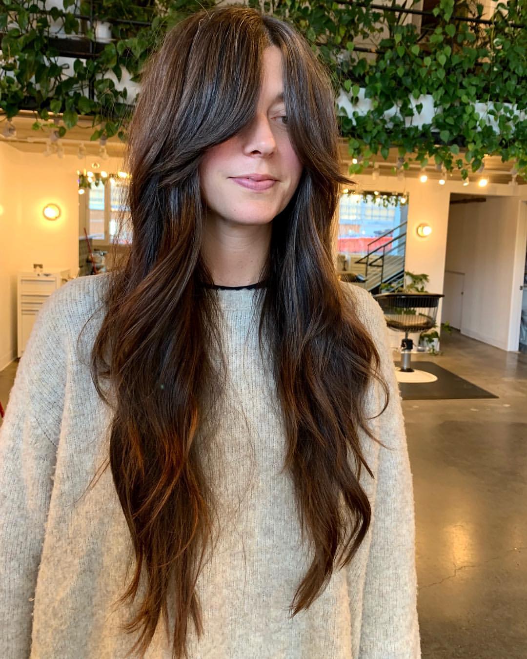 Shaggy Layers With Copper Undertones