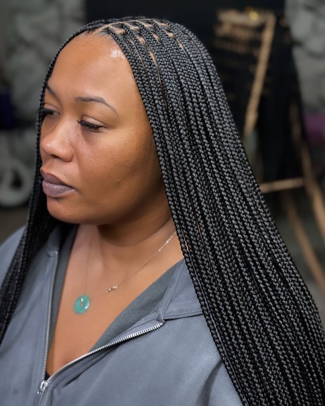 Sleek & Neat Micro Box Braids