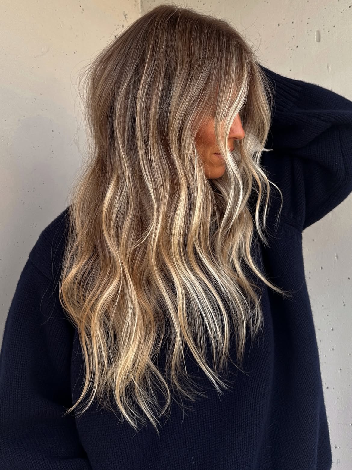 Sun-Kissed Balayage Beach Waves