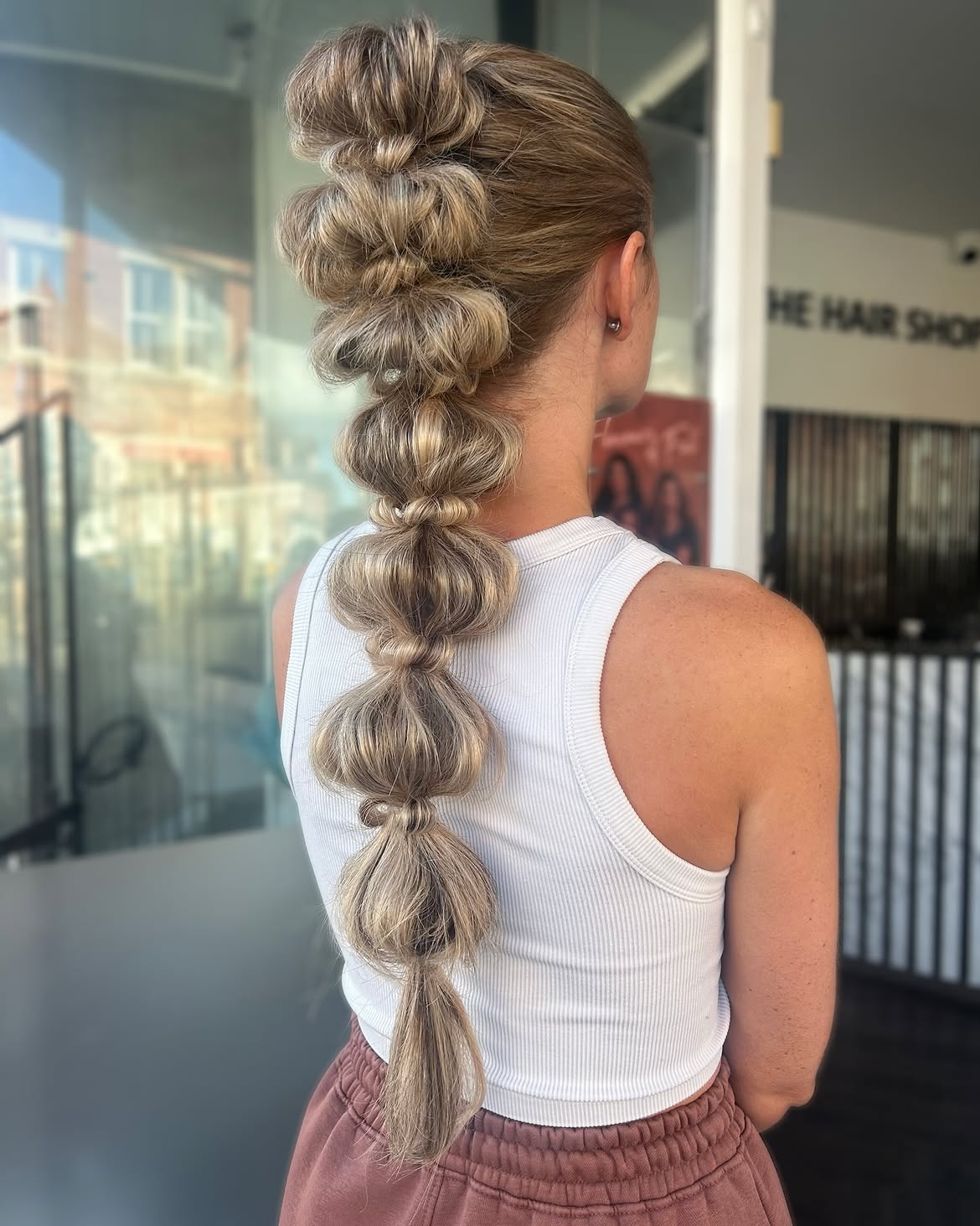 Textured Bubble Braid For Fall Gatherings