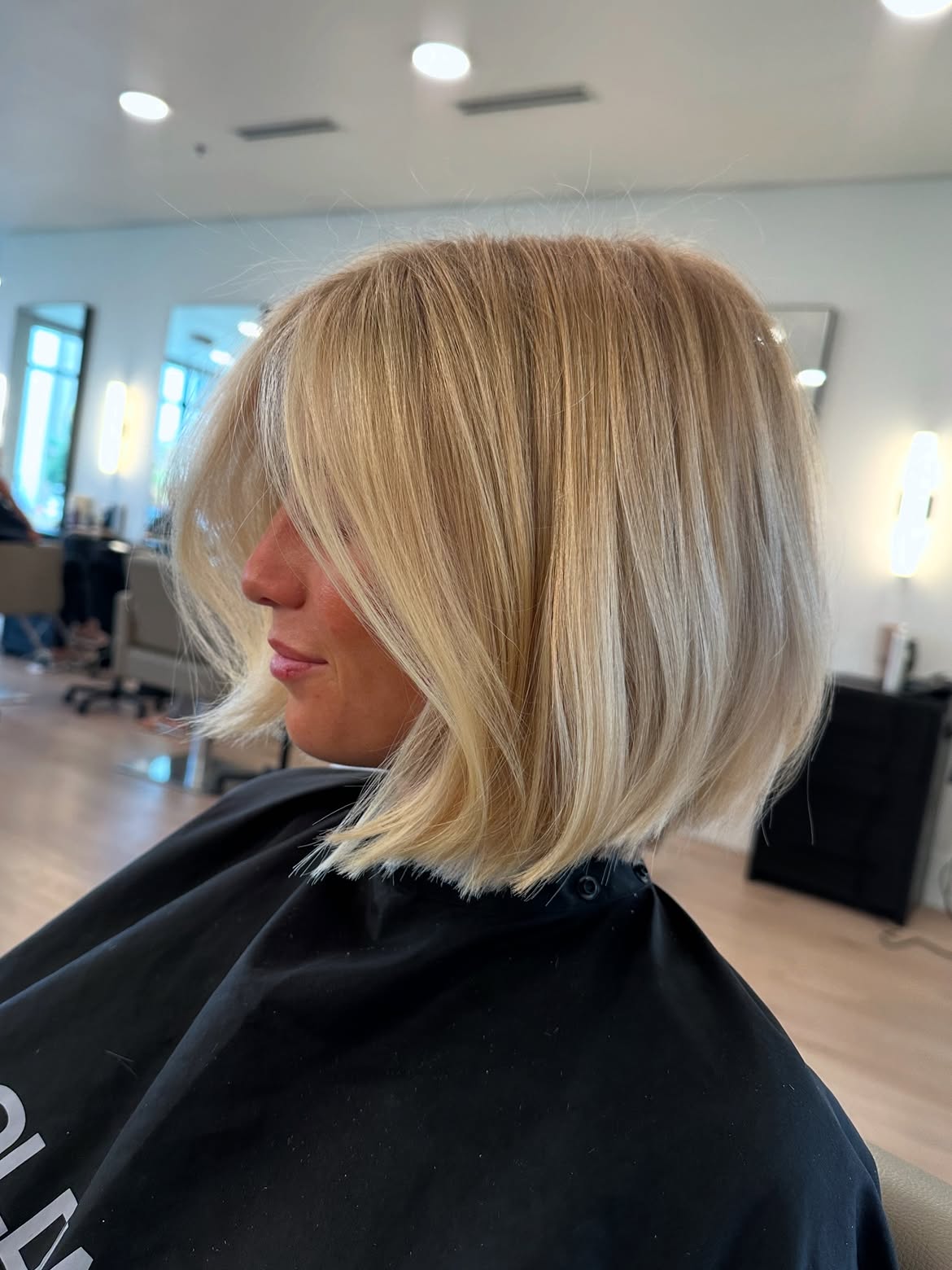 Blonde Bob With Soft Face-Framing Layers